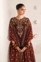 03-Piece Lawn Suit With Fully Embroidery - Ready To Wear