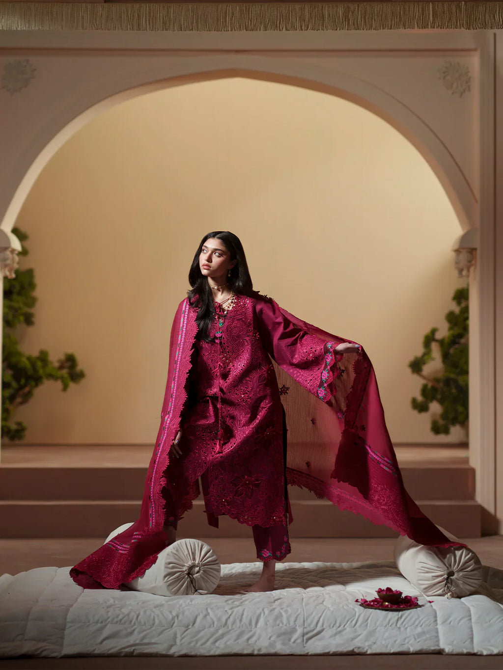 Deep Red - Luxury 3 Piece Suit | Ready To Wear