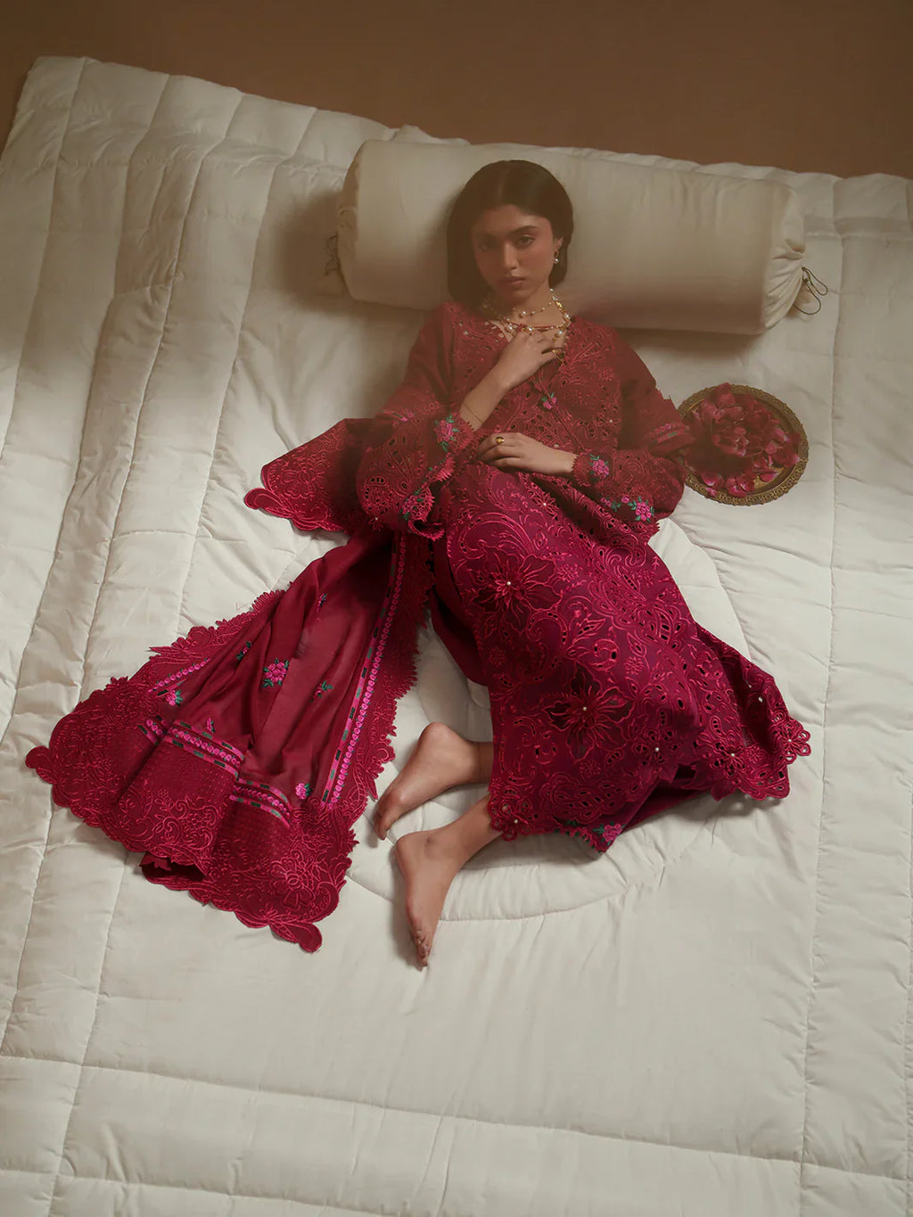 Deep Red - Luxury 3 Piece Suit | Ready To Wear