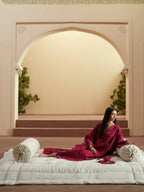Deep Red - Luxury 3 Piece Suit | Ready To Wear