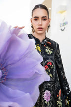 Midnight Floral - Embroidered Lawn Suit | Ready To Wear
