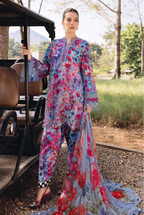 03-Piece Printed Lawn Suit - Ready To Wear