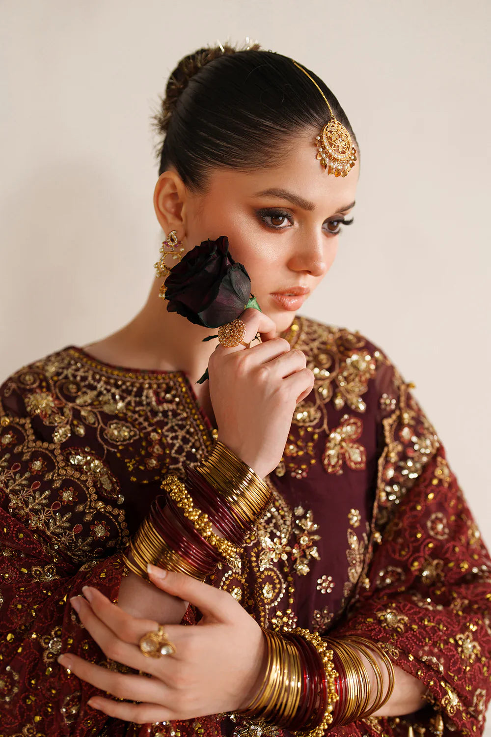 03-Piece Lawn Suit With Fully Embroidery - Ready To Wear