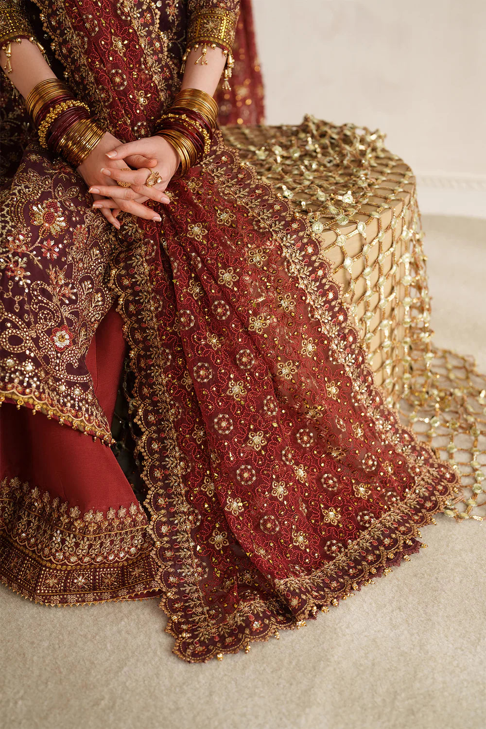 03-Piece Lawn Suit With Fully Embroidery - Ready To Wear