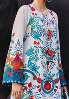 03-Piece Printed Lawn Suit - Ready To Wear