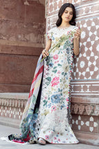 03-Piece Printed Lawn Suit - Ready To Wear