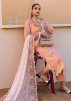 3PC Luxury Embroidered Chikankari Lawn Dress