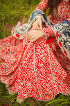 Ruby White - 03 Piece Printed Lawn Suit | Ready To Wear