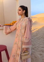 3PC Luxury Embroidered Chikankari Lawn Dress
