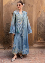 Crimson Tie & Dye | Embroidered Swiss Lawn Formal - Ready To Wear