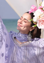 Lilac Breeze - 3 Piece Embroidered Suit | Ready To Wear
