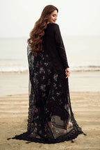 03-Piece Lawn Suit With Heavy Embroidery - Ready To Wear
