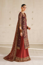03-Piece Lawn Suit With Fully Embroidery - Ready To Wear