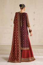 03-Piece Lawn Suit With Fully Embroidery - Ready To Wear