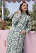 03-Piece Printed Lawn Suit - Ready To Wear