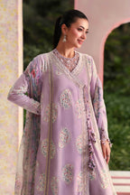 Lavender Bloom Luxury Embroidered Lawn Suit
