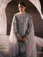 3Pcs Chikankari Multi Embroidery Cotton Lawn Dress