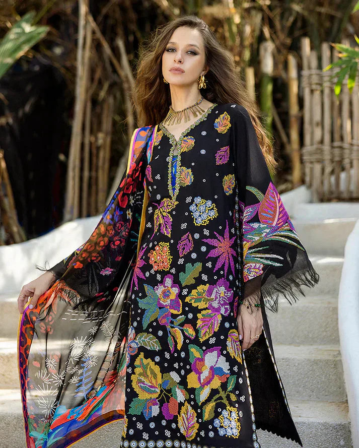 03-Piece Lawn Suit - Ready To Wear