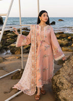 3PC Luxury Embroidered Chikankari Lawn Dress
