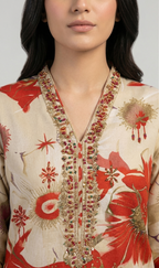 03-Piece Lawn Suit - Ready To Wear