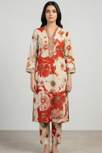 03-Piece Lawn Suit - Ready To Wear