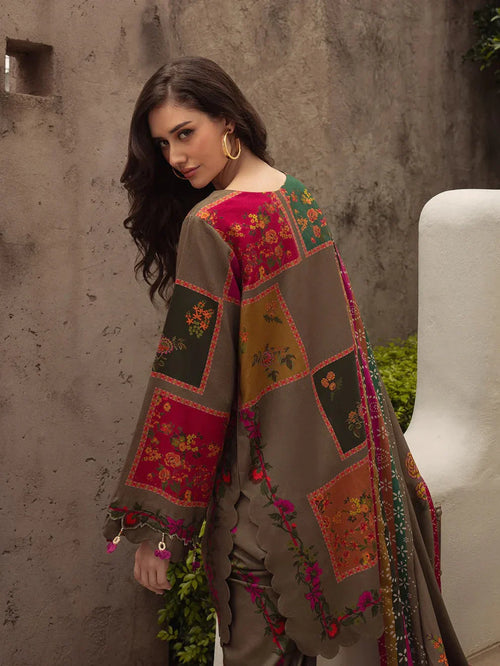 03-Piece Lawn Suit - Ready To Wear