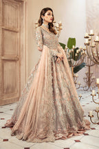 Blush Rose Couture - 3 Piece Heavy Embroidered Bridal Gown | Ready To Wear