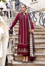 3 Piece Stitched  Chicken Kari Lawn Suit - Ready  to Wear