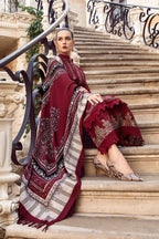 3 Piece Stitched  Chicken Kari Lawn Suit - Ready  to Wear