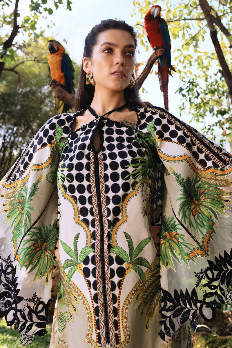 3-Piece printed Lawn Ready to Wear Dress