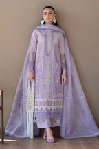 Soft Purple Elegance - 3 Piece Lawn Suit | Ready To Wear