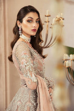 Blush Rose Couture - 3 Piece Heavy Embroidered Bridal Gown | Ready To Wear