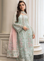 Pearl Mint - 3 Piece Chiffon Suit | Ready To Wear