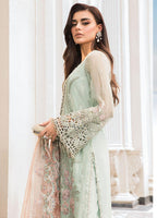 Pearl Mint - 3 Piece Chiffon Suit | Ready To Wear
