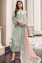 Pearl Mint - 3 Piece Chiffon Suit | Ready To Wear