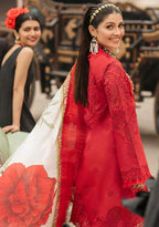 03-Piece Lawn Suit With Chikankari Embroidery - Ready To Wear
