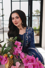 03-Piece Embroidered Luxury Chikankari Lawn - Ready To Wear