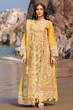 03-Piece Lawn Suit With Heavy Embroidery - Ready To Wear
