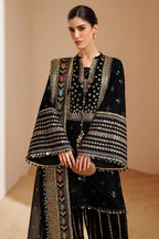 Classic Black & Gold - 3 Piece Lawn Suit | Ready To Wear