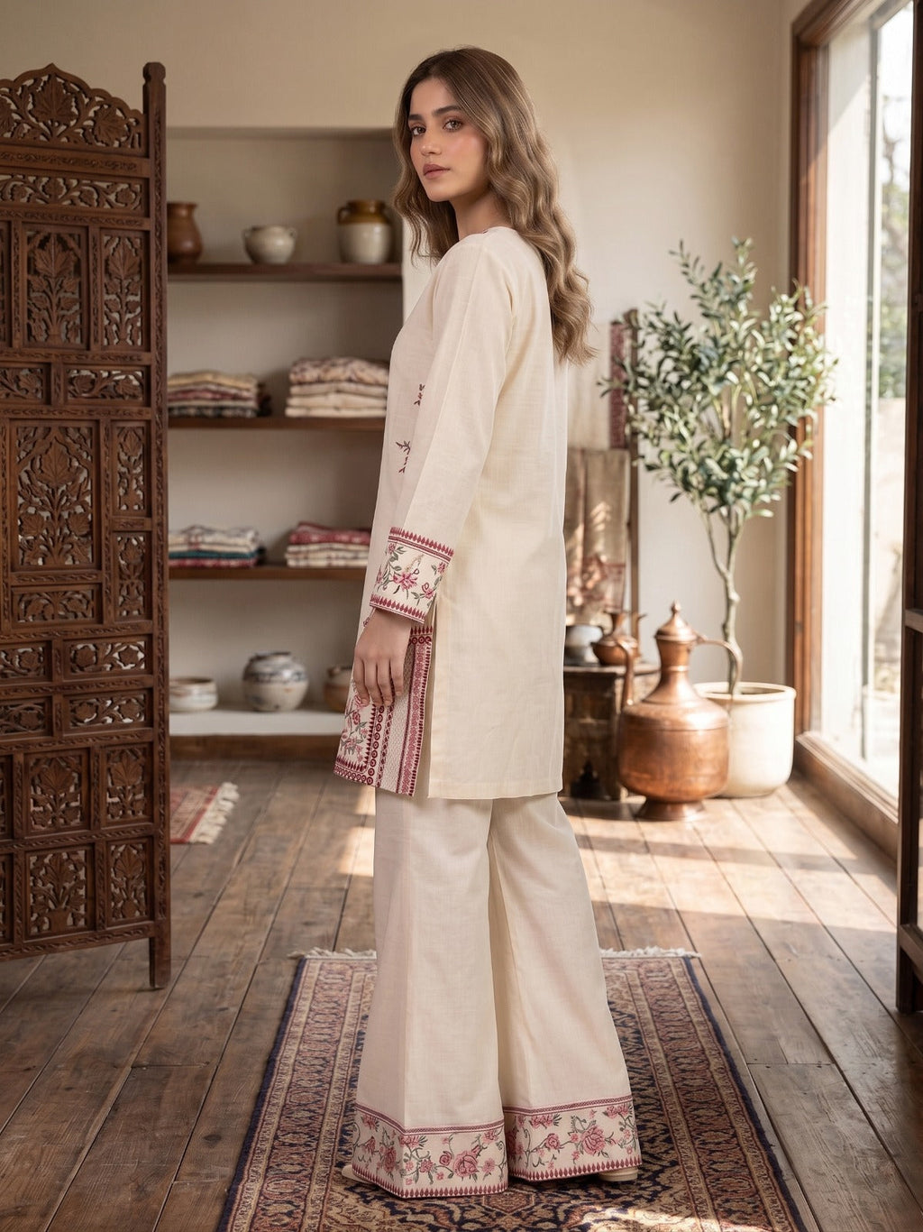 TESORO OFF-WHITE - CO-ORD SET