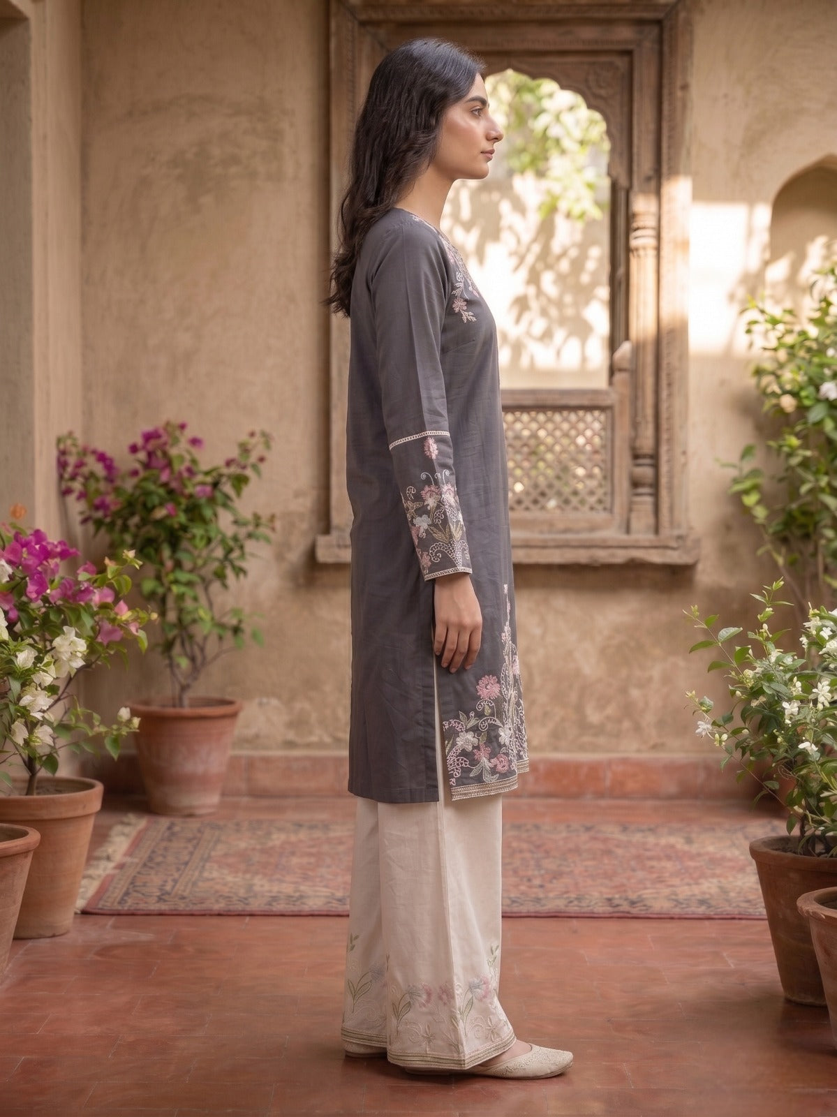 HIZA GREY - CO-ORD SET