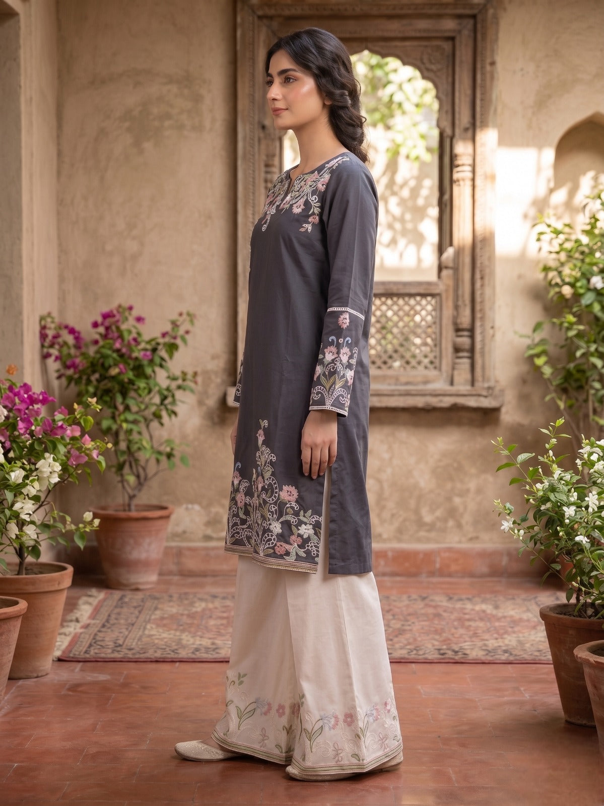HIZA GREY - CO-ORD SET