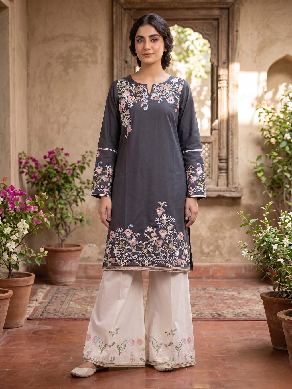 HIZA GREY - CO-ORD SET