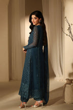 Sequence Embroidered Chiffon – 3PC Ready to Wear