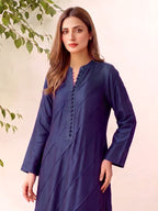 FILZA - NAVY KAFTAN SET