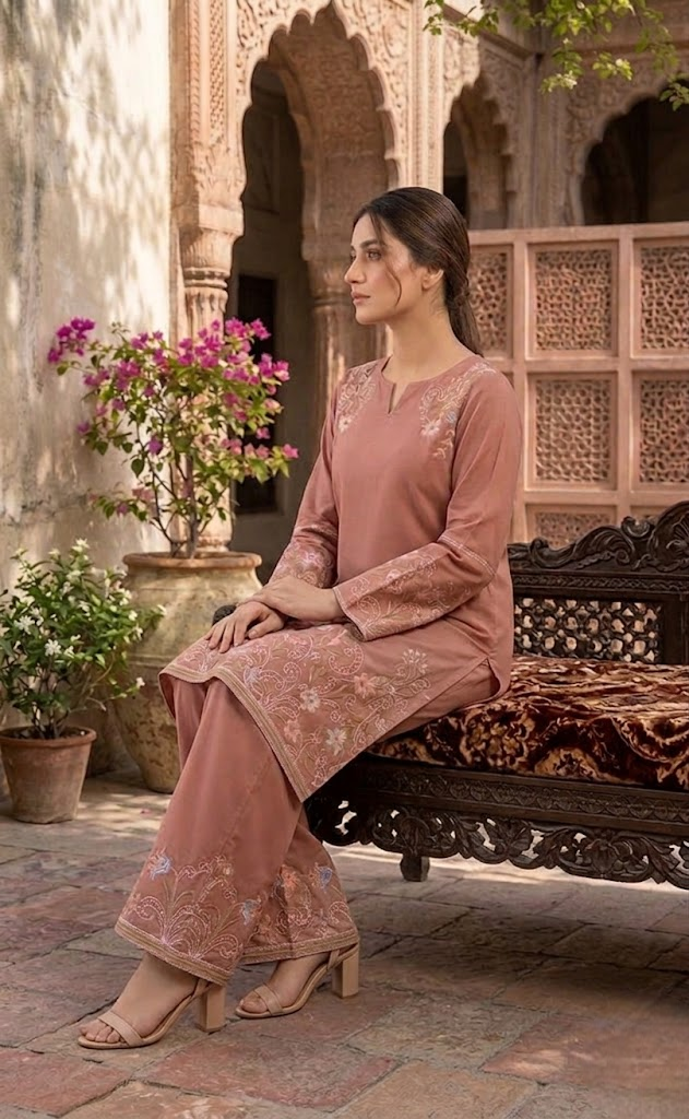 HIZA PEACH - CO-ORD SET