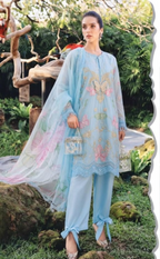 03-Piece Printed Lawn Suit - Ready To Wear