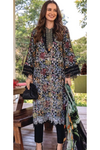 03-Piece Printed Lawn Suit - Ready To Wear
