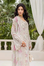 Ivory Orchid - 3 Piece Chiffon Suit | Ready To Wear
