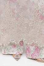 Ivory Orchid - 3 Piece Chiffon Suit | Ready To Wear